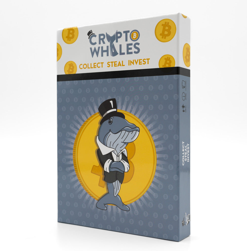 Front view of Crypto Whales card game