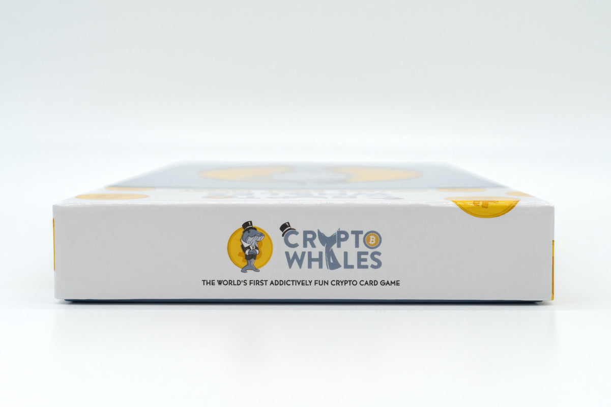 Side view of Crypto Whales card game